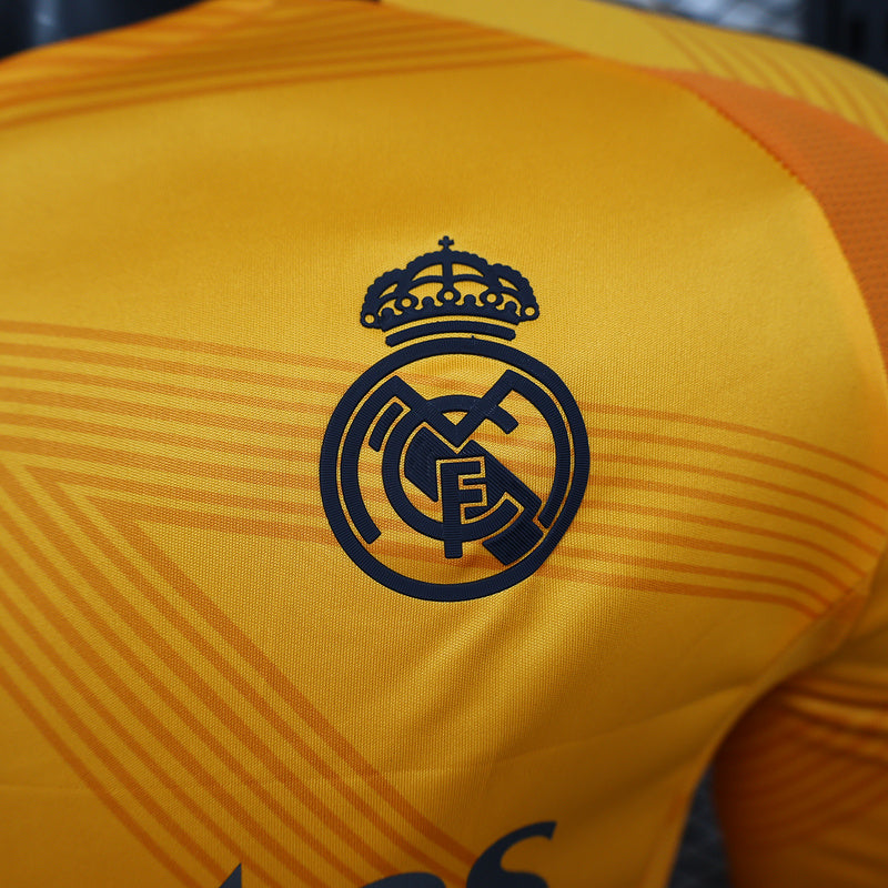 Real Madrid Portocaliu maneca lunga