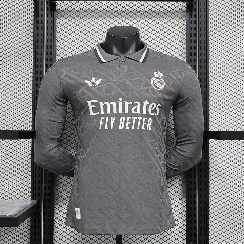 Real Madrid Gri maneca lunga