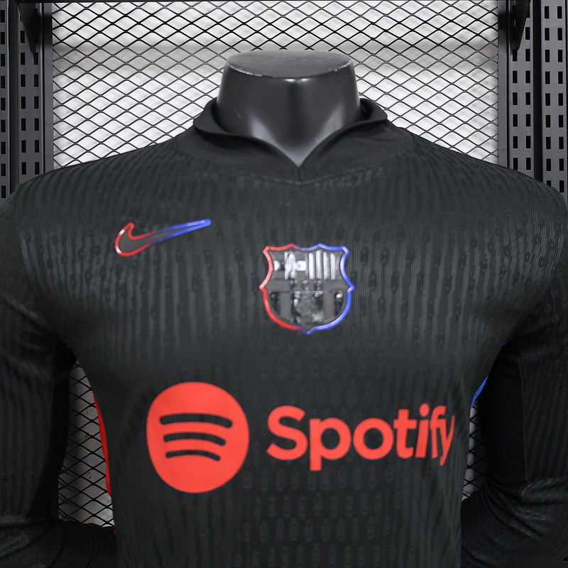 Barcelona Negru maneca lunga