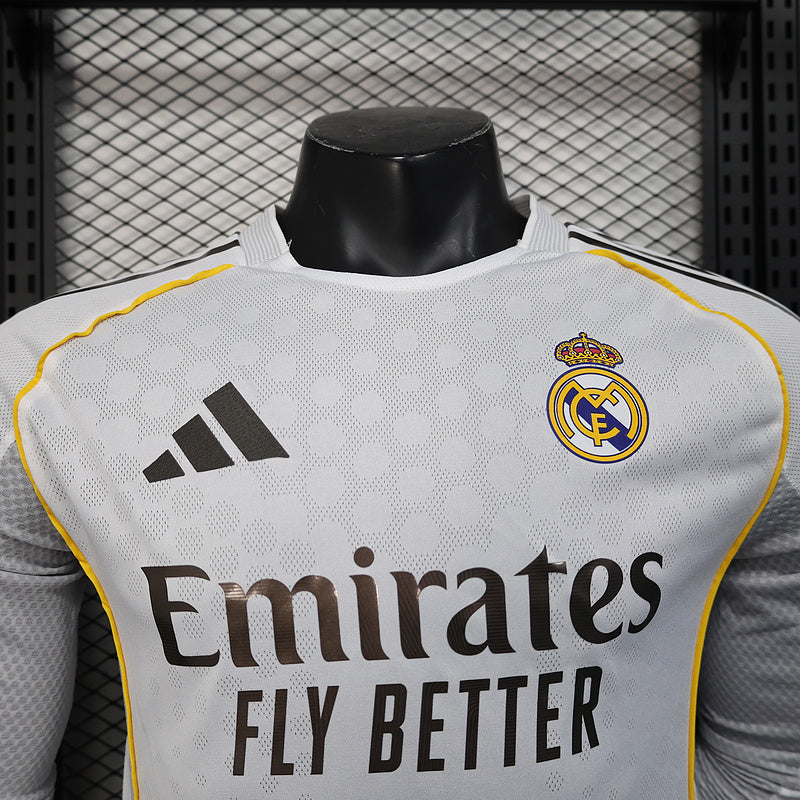 Real Madrid Alb maneca lunga