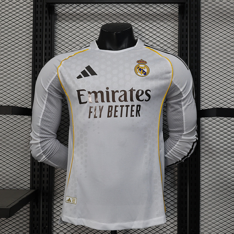 Real Madrid Alb maneca lunga