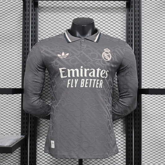 Real Madrid Gri maneca lunga