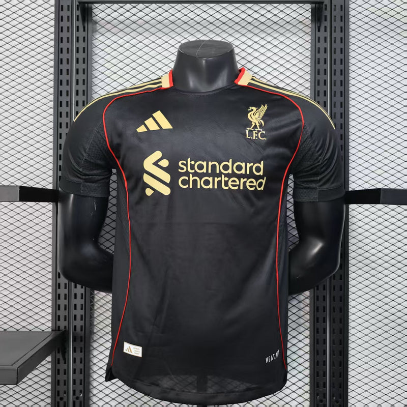 Tricou Liverpool Negru - Rojersey