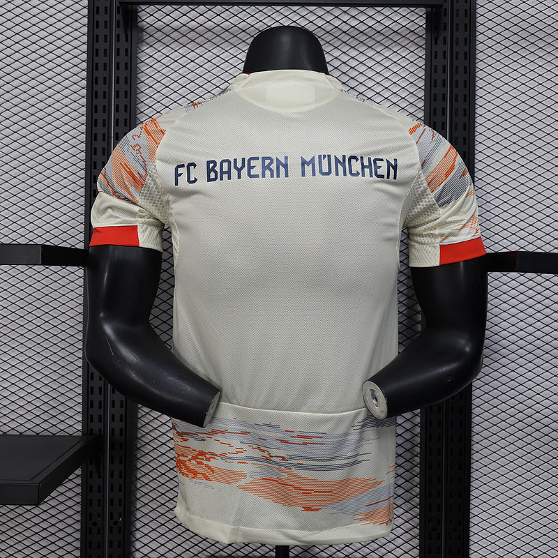Tricou Bayern Munchen Alb Portocaliu vedere 5 - Rojersey