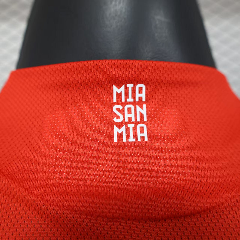 Tricou Bayern Munchen Rosu vedere 6 - Rojersey