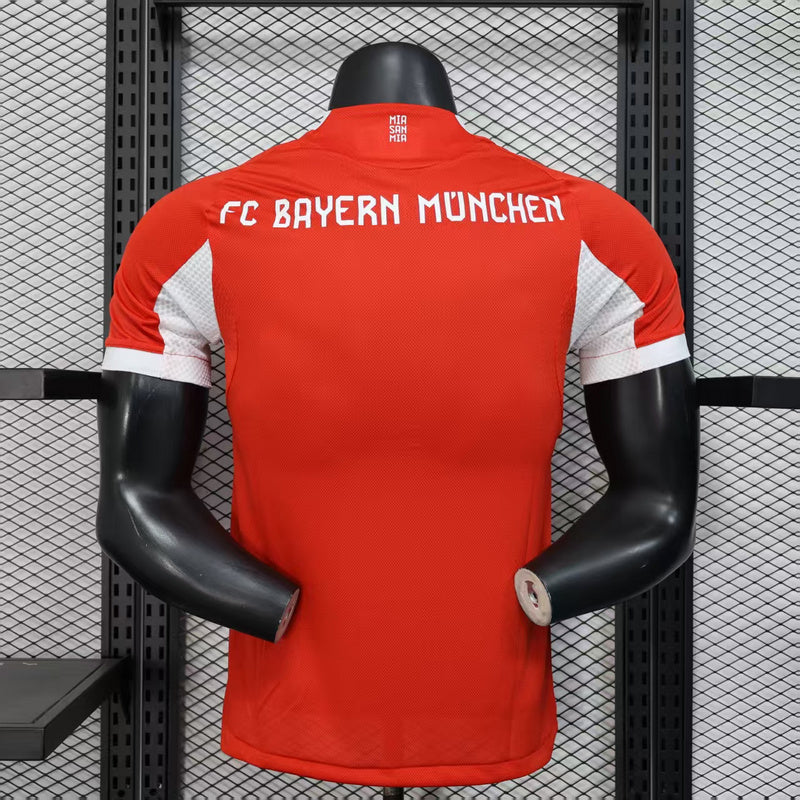 Tricou Bayern Munchen Rosu vedere 5 - Rojersey