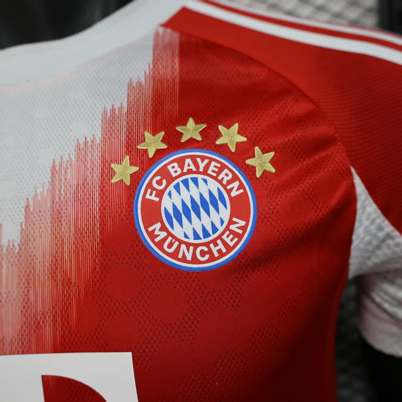 Tricou Bayern Munchen Rosu vedere 3 - Rojersey