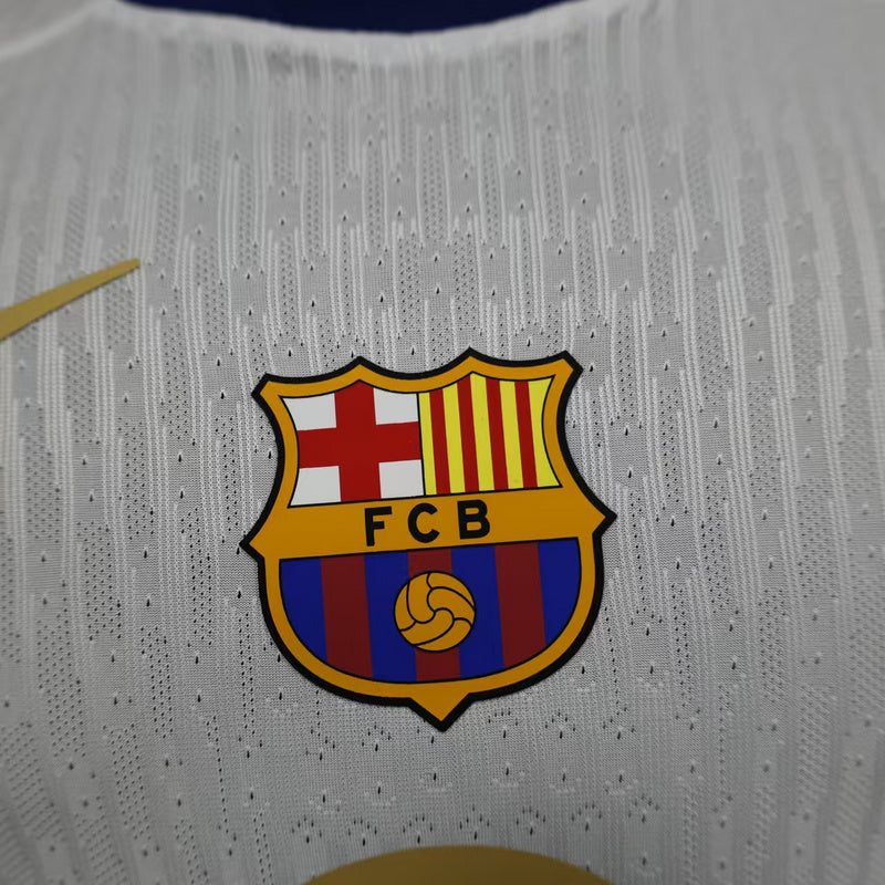 Tricou Barcelona Alb vedere 3 - Rojersey