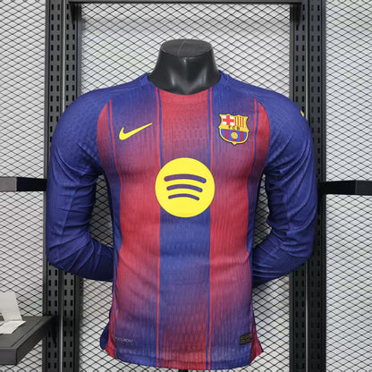 Barcelona Albastru Rosu maneca lunga