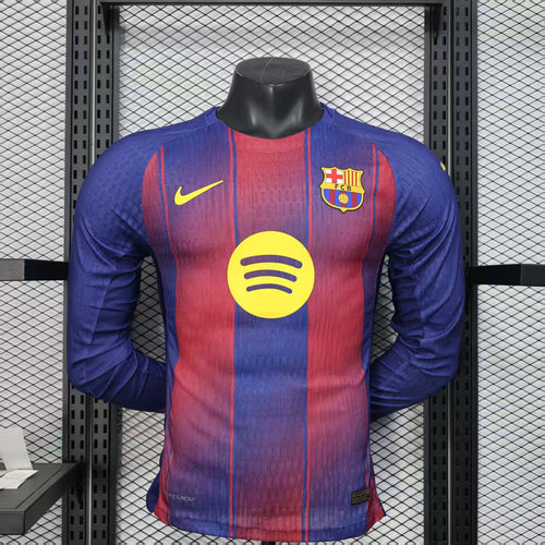 Barcelona Albastru Rosu maneca lunga