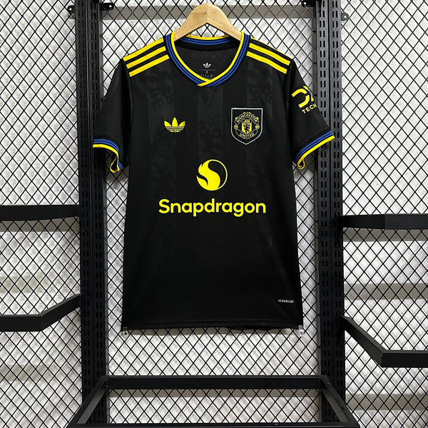 Manchester United Negru Galben