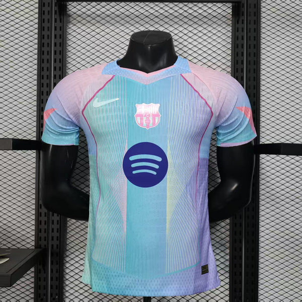 Tricou Barcelona Turcoaz Roz - Rojersey