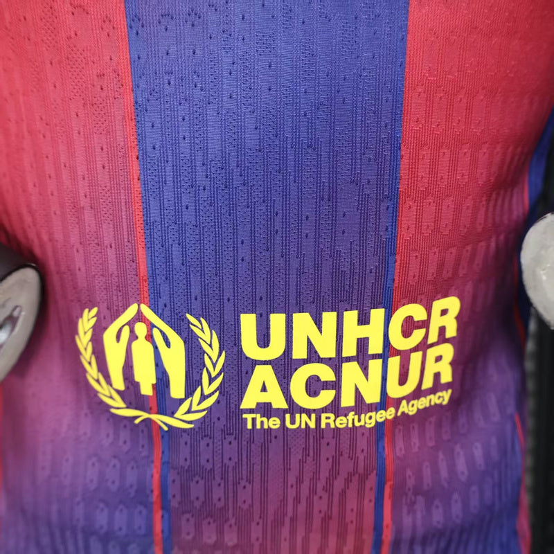 Tricou Barcelona Rosu Albastru vedere 7 - Rojersey