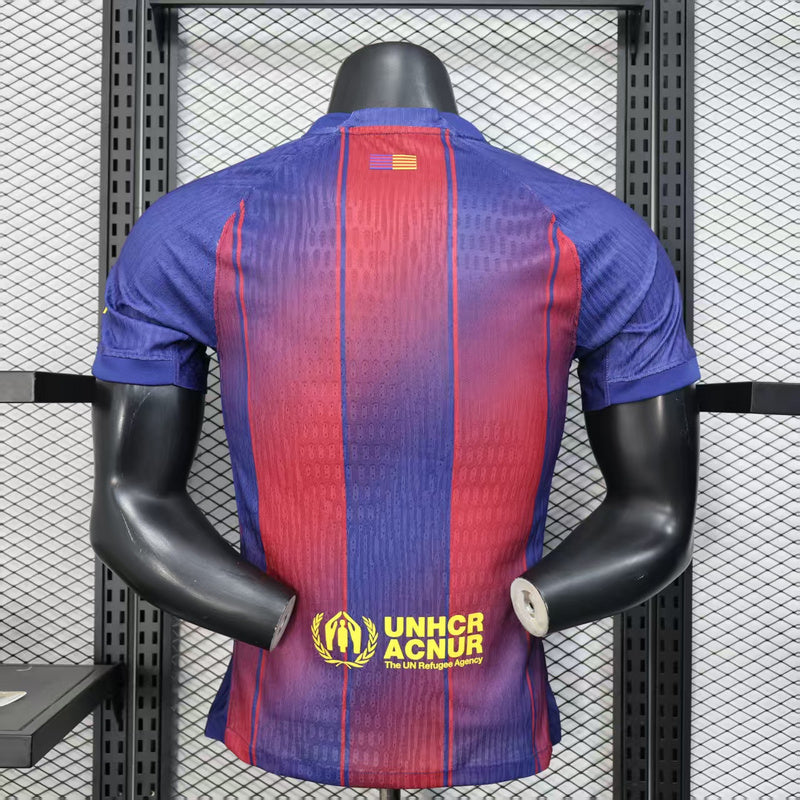 Tricou Barcelona Rosu Albastru vedere 6 - Rojersey