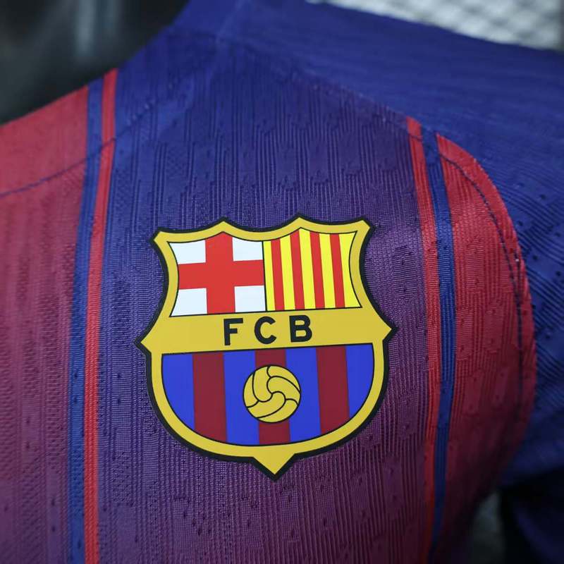 Tricou Barcelona Rosu Albastru vedere 3 - Rojersey