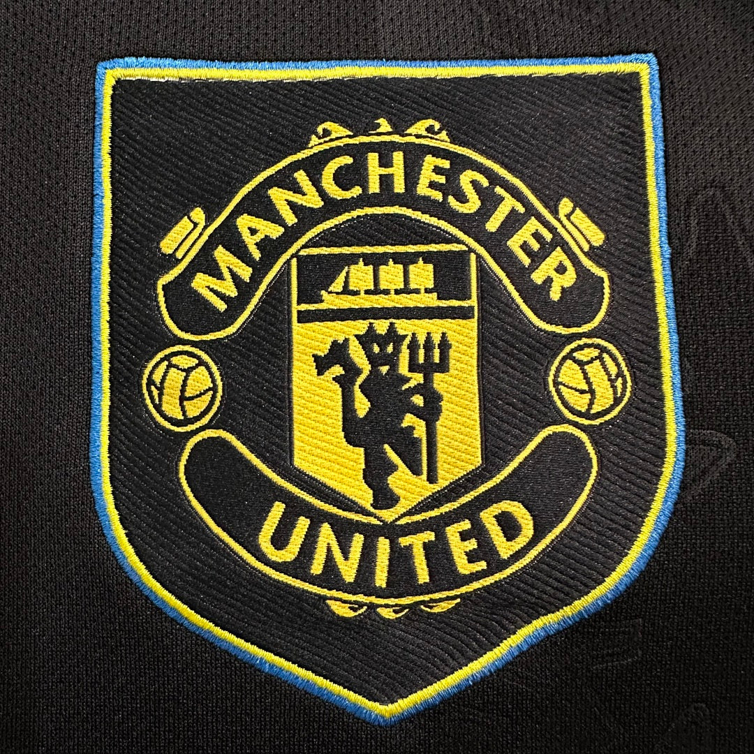 Manchester United Negru Galben