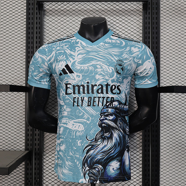 Tricou Real Madrid Viking Albastru - Rojersey