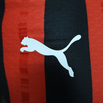 AC Milan Rosu Negru maneca lunga