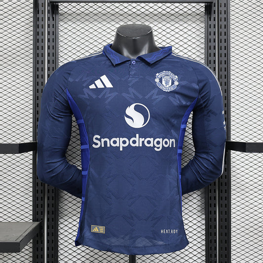 Manchaster United Albastru Inchis maneca lunga
