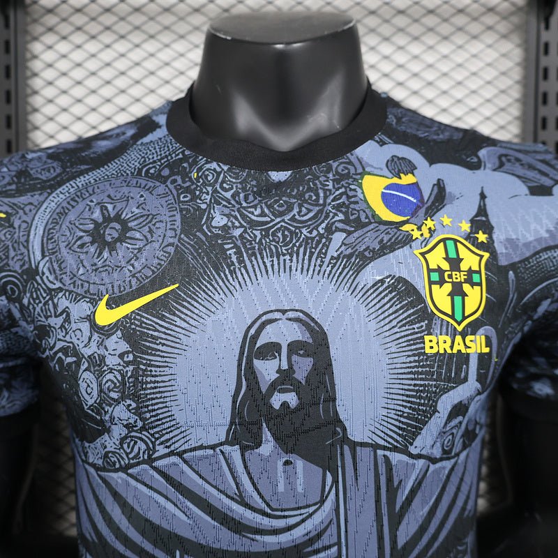 Brazilia Isus Negru - Rojersey
